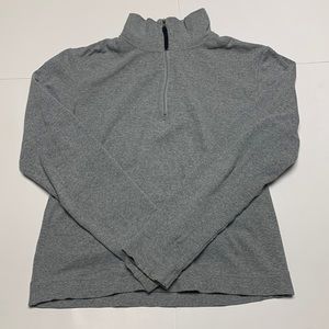 Gray Banana Republic Quarter Zip